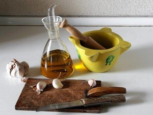 El aceite de oliva y ajo para el hígado 