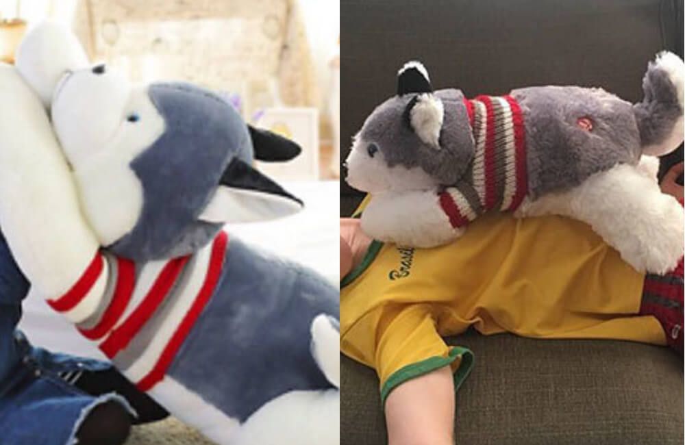 Husky pillow