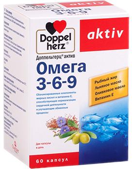 Doppelherz Active Omega-3-6-9 kapselit, 60 kpl.