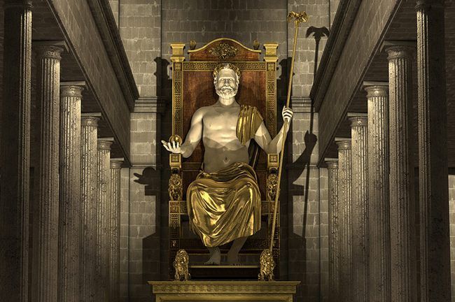 The Statue of Zeus at Olympia | Wonder of The World - Wilstar.com