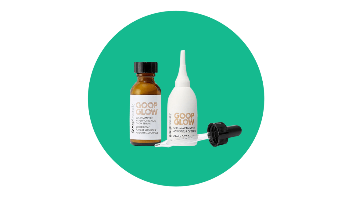 goop GOOPGLOW 20% Vitamin C + Hyaluronic Acid Glow Serum