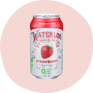 Waterloo strawberry sparkling water